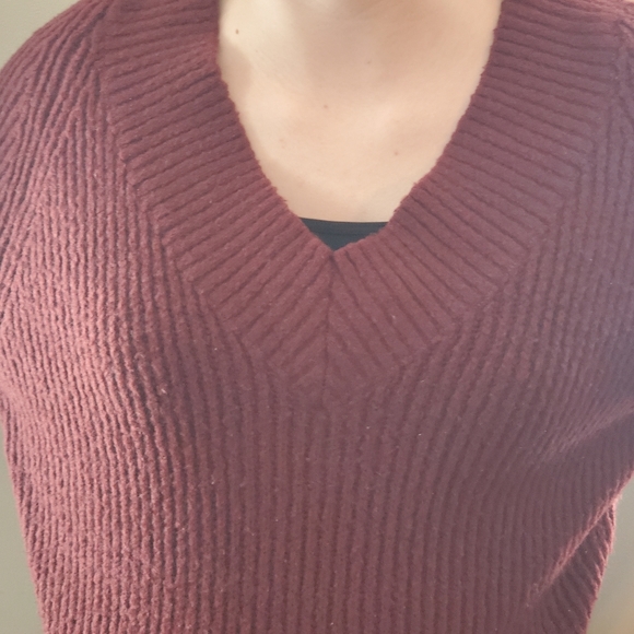Garage Burgundy Sweater - Picture 11 of 12